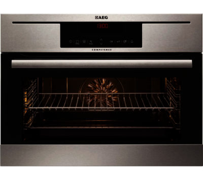 AEG  KE8404021M Compact Electric Oven - Stainless Steel